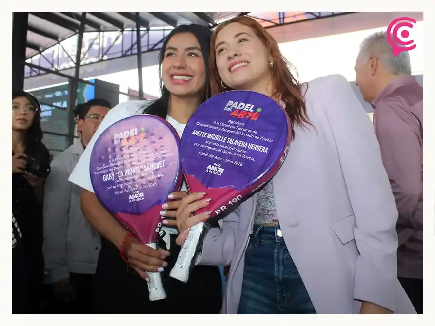 Gobierno de Puebla inaugura nuevas canchas de pádel en el Parque del Arte
