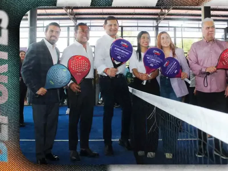 Gobierno de Puebla inaugura nuevas canchas de pádel en el Parque del Arte 