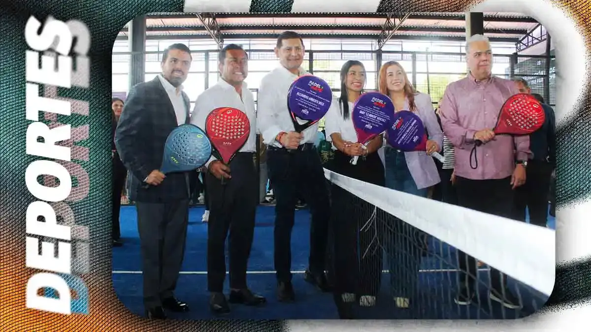 Gobierno de Puebla inaugura nuevas canchas de pádel en el Parque del Arte