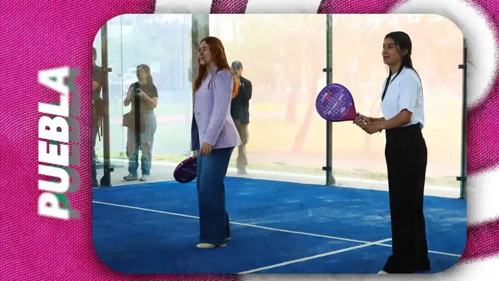 Michelle Talavera concesionará tres parques públicos de Puebla para construir canchas privadas de pádel