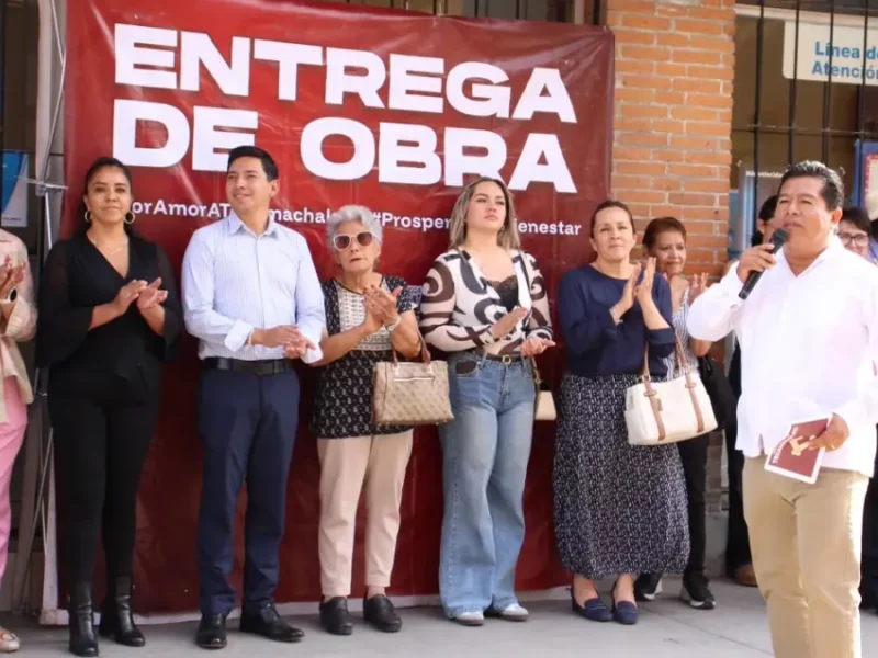 Mateo Hernández entrega primera etapa de la rehabilitación de la 3 Oriente