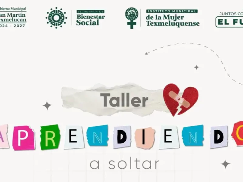 Gobierno de Texmelucan invita al taller “Aprendiendo a Soltar” en favor del bienestar emocional de las mujeres