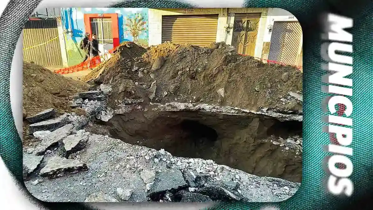 Comuna asume costo de socavones por fallas de Agua de Puebla; repara 11 hasta julio 2026