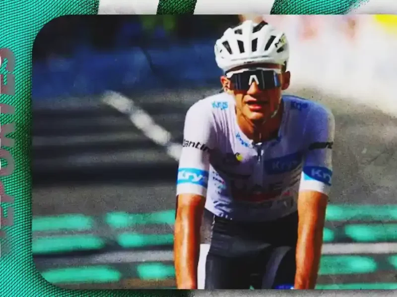 Isaac del Toro alcanza el tercer lugar de la etapa 15 del Tour de Francia