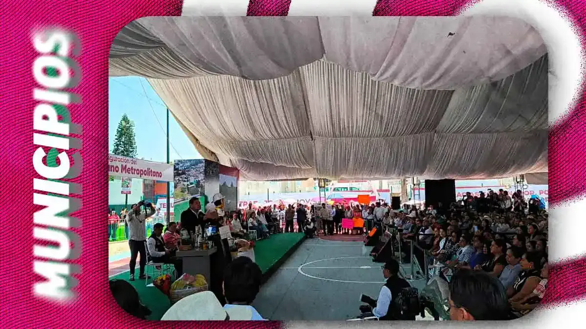 Inauguran Parque Urbano Metropolitano en Tehuacán con inversión de 41 millones de pesos