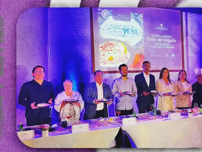 Hotel Presidente InterContinental Puebla alista su temporada de Chiles en Nogada con cosecha de Calpan