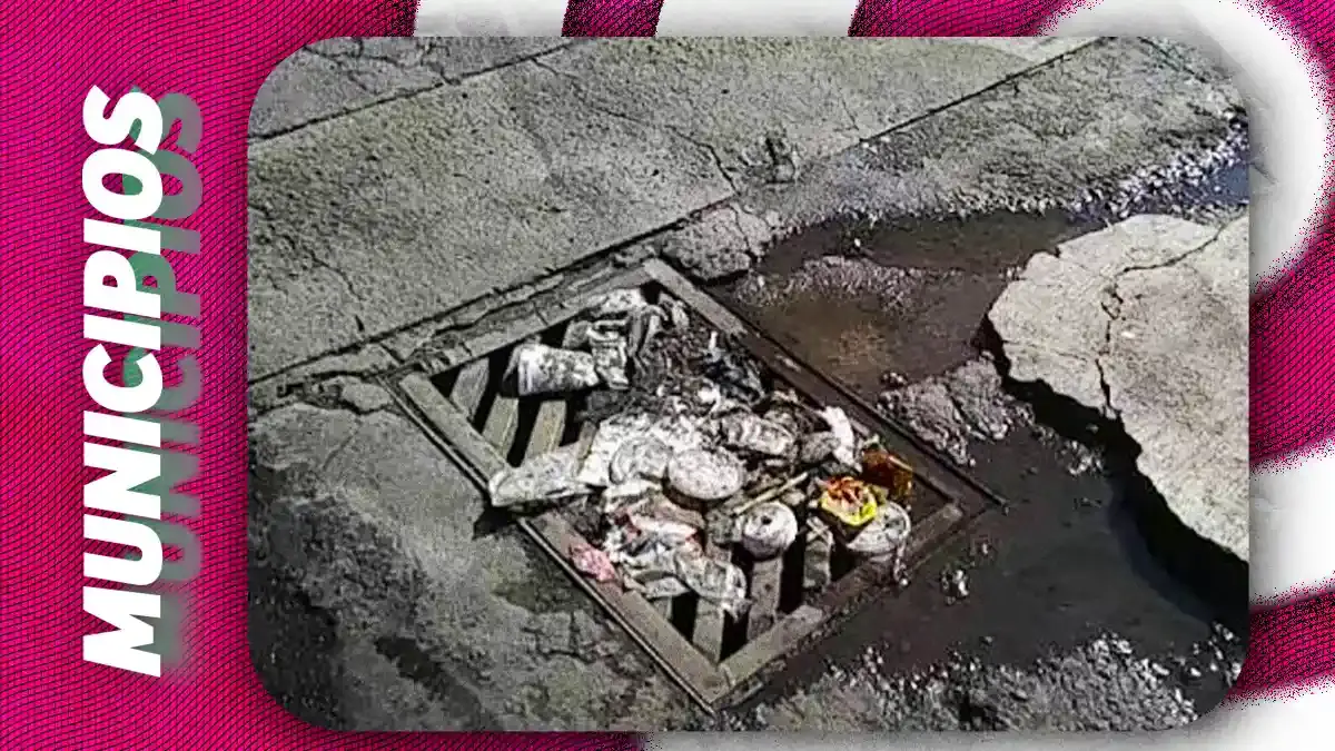 Coladeras tapadas con concreto agravan inundaciones en Puebla; Comuna y Estado anuncian plan de rescate