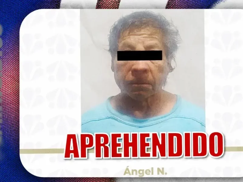 Detienen a adulto mayor por intento de feminicidio en Zautla; atacó a su pareja con machete