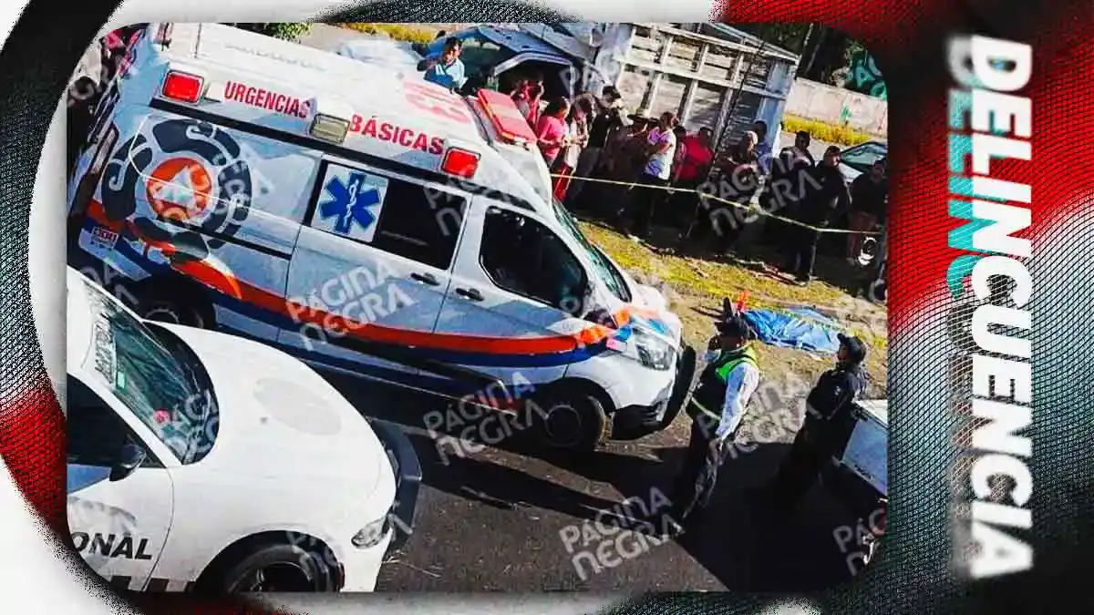Trabajador de Servicios Públicos de San Andrés Cholula murió atropellado en la carretera Puebla-Atlixco