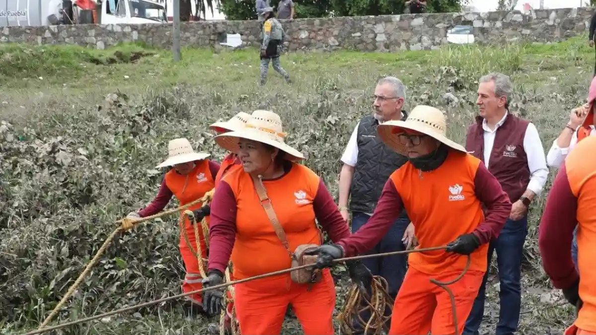 Fortalece Pepe Chedraui acciones preventivas con limpieza y desazolve en barrancas y vasos reguladores