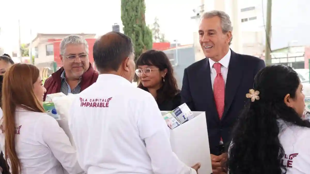 Encabeza Pepe Chedraui Jornada Integral Imparable para acercar servicios y apoyos a las familias poblanas