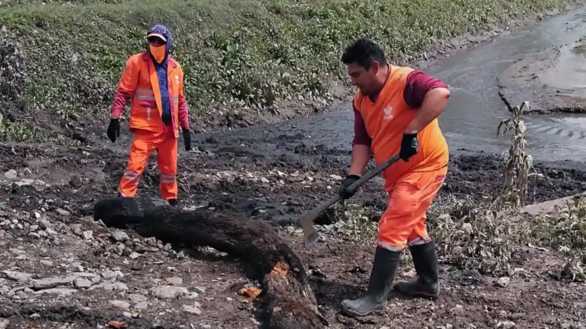 Gobierno de Pepe Chedraui refuerza acciones preventivas en el vaso regulador Puente Negro ante pronóstico de lluvias