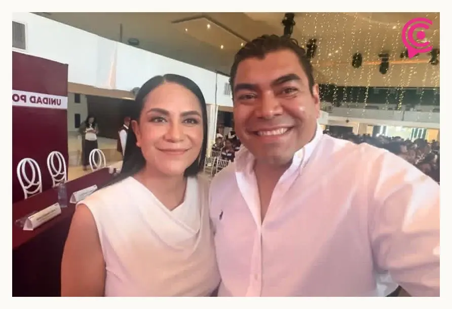 Ariadna Montiel, presidenta de Morena, visitó Puebla para evaluar a coordinadores territoriales