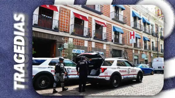 Hombre se quitó la vida en el Hotel El Descanso del Centro Histórico de Puebla