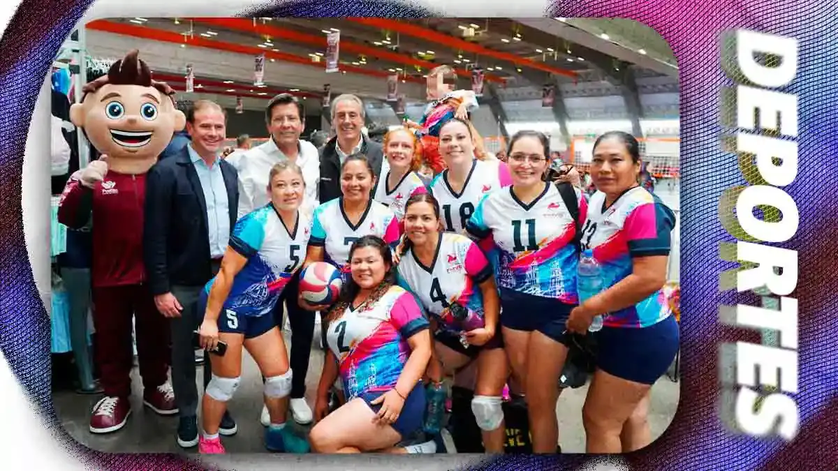 Inauguran el Festival Máster de Voleibol 2026 en Puebla; reúne a 730 equipos de 30 estados
