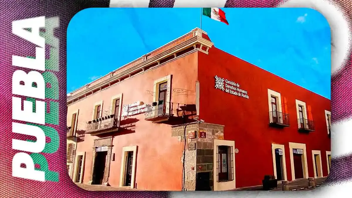 CDH Puebla desestima agresiones contra reportero violentado en marcha contra el Cablebús